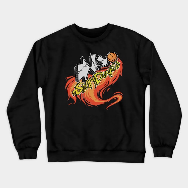 Slamdunken Crewneck Sweatshirt by KyodanJr